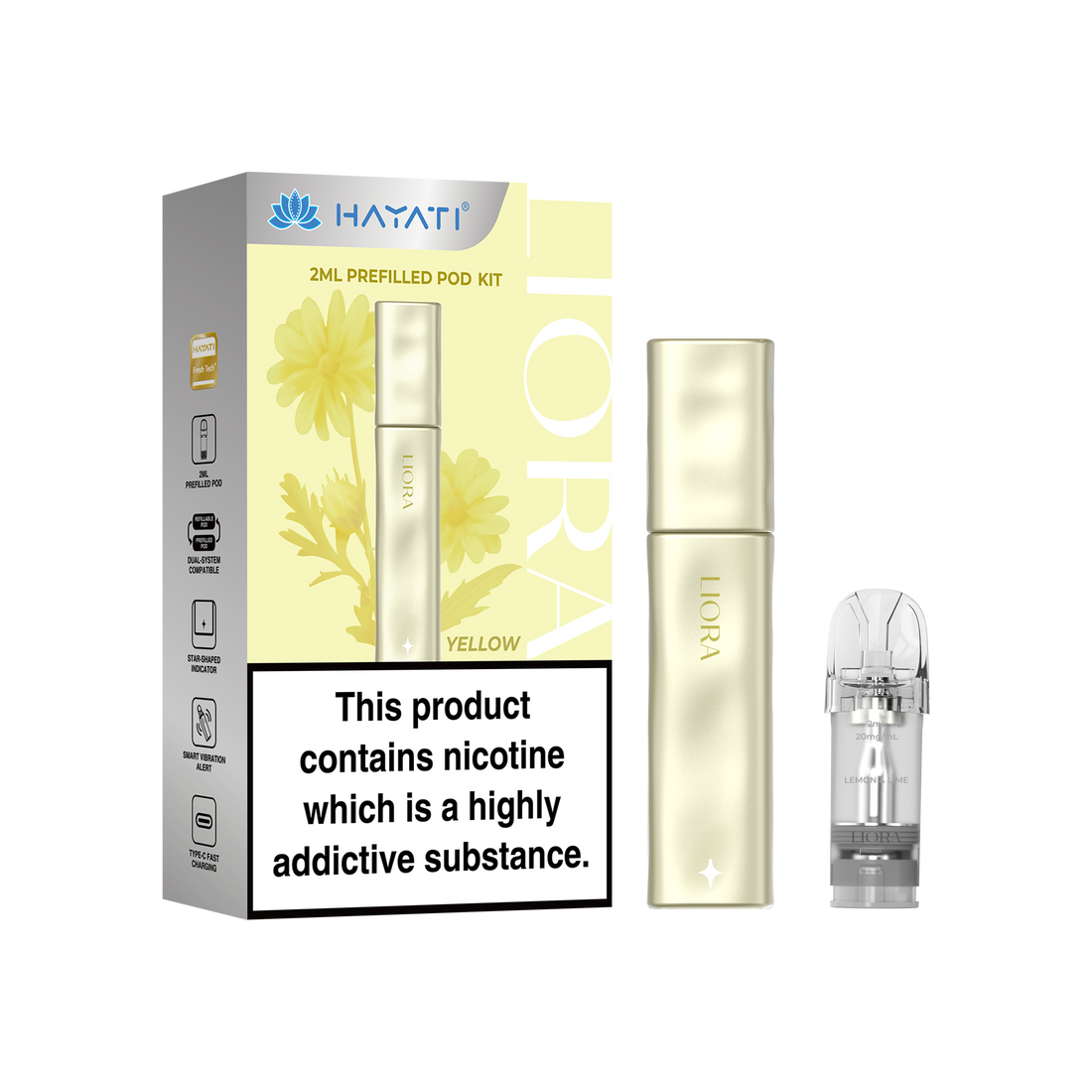 Hayati® Liora 2ml Prefilled Pod System