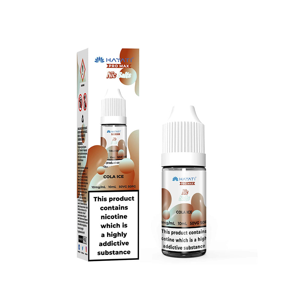 Hayati® Pro Max Nic Salts (10mg)