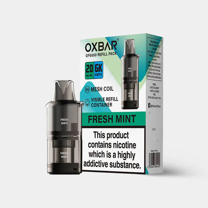 Oxbar® OF6000 Prefilled Pods
