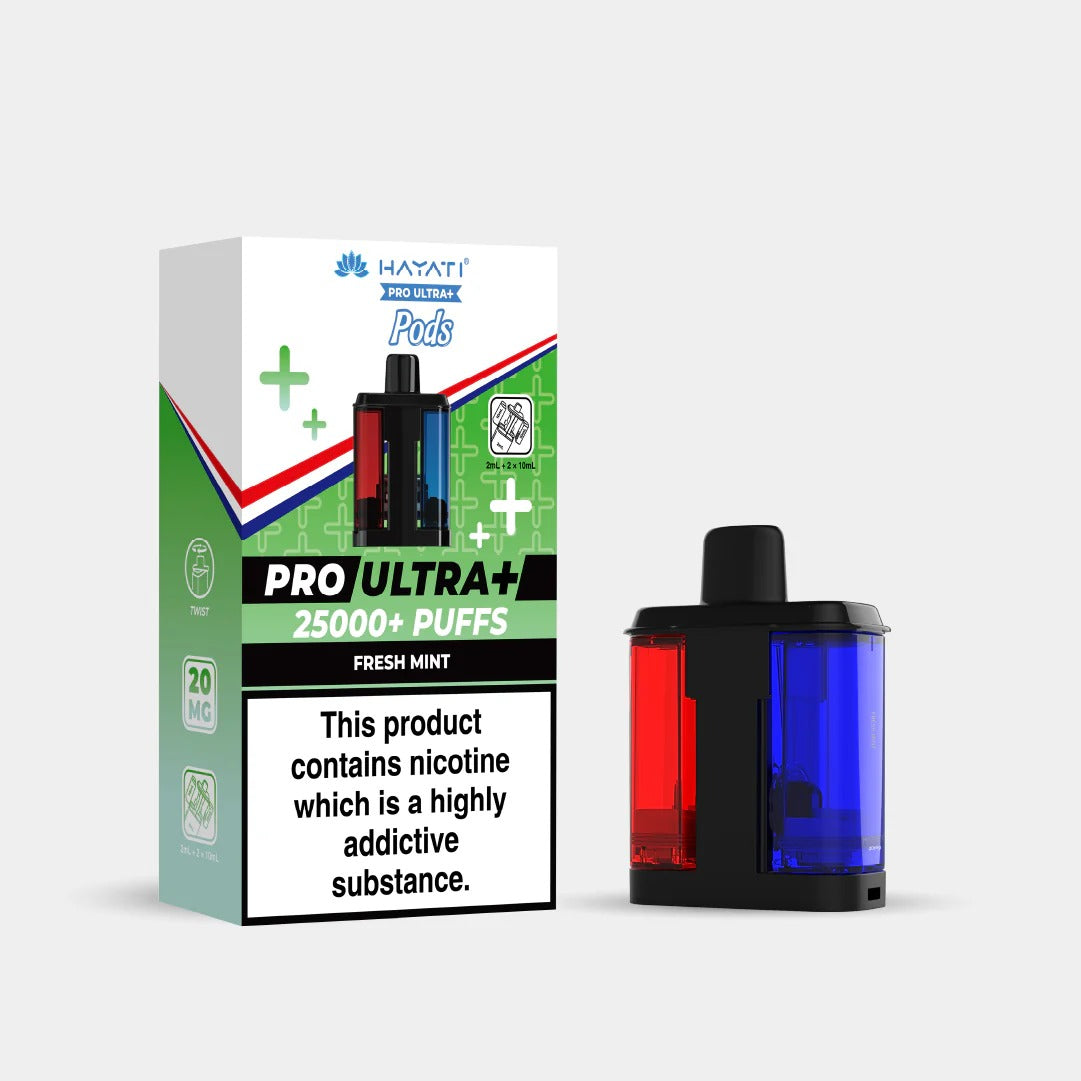 Hayati® Pro Ultra+ 25K Prefilled Pods