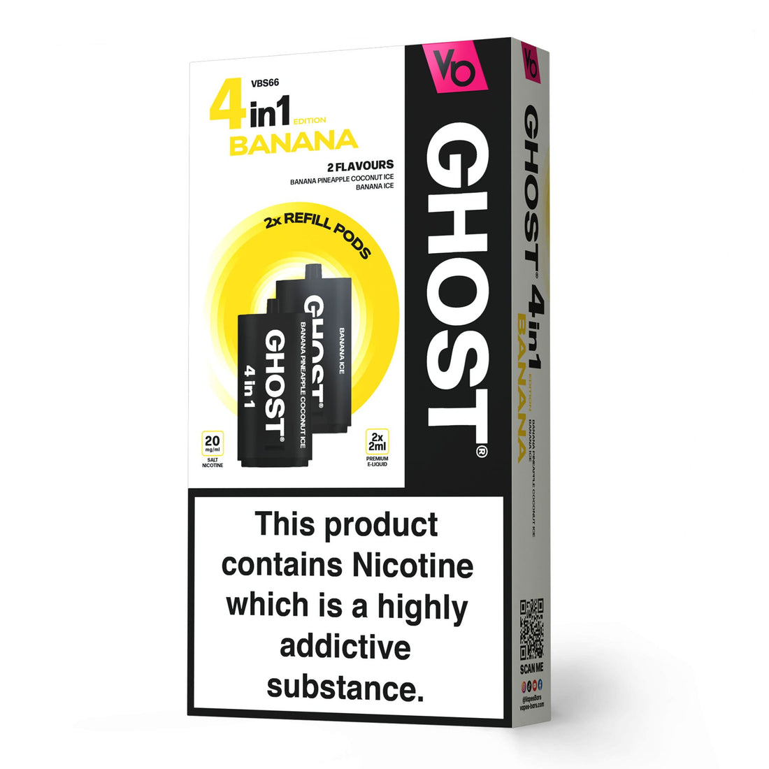 Ghost VBS66 4in1 Pre-filled pods