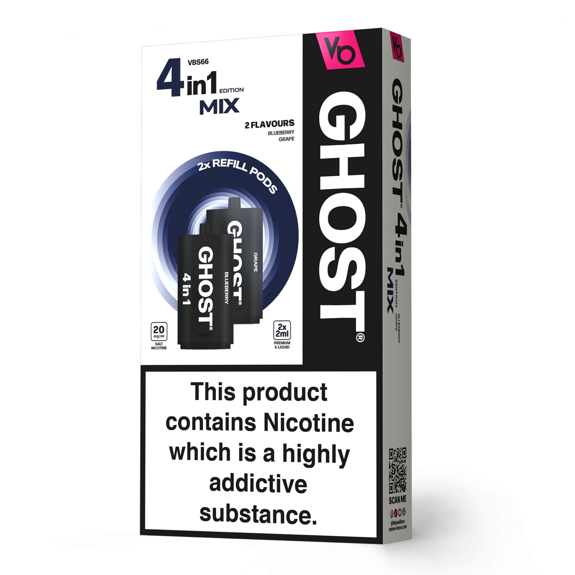 Ghost VBS66 4in1 Pre-filled pods