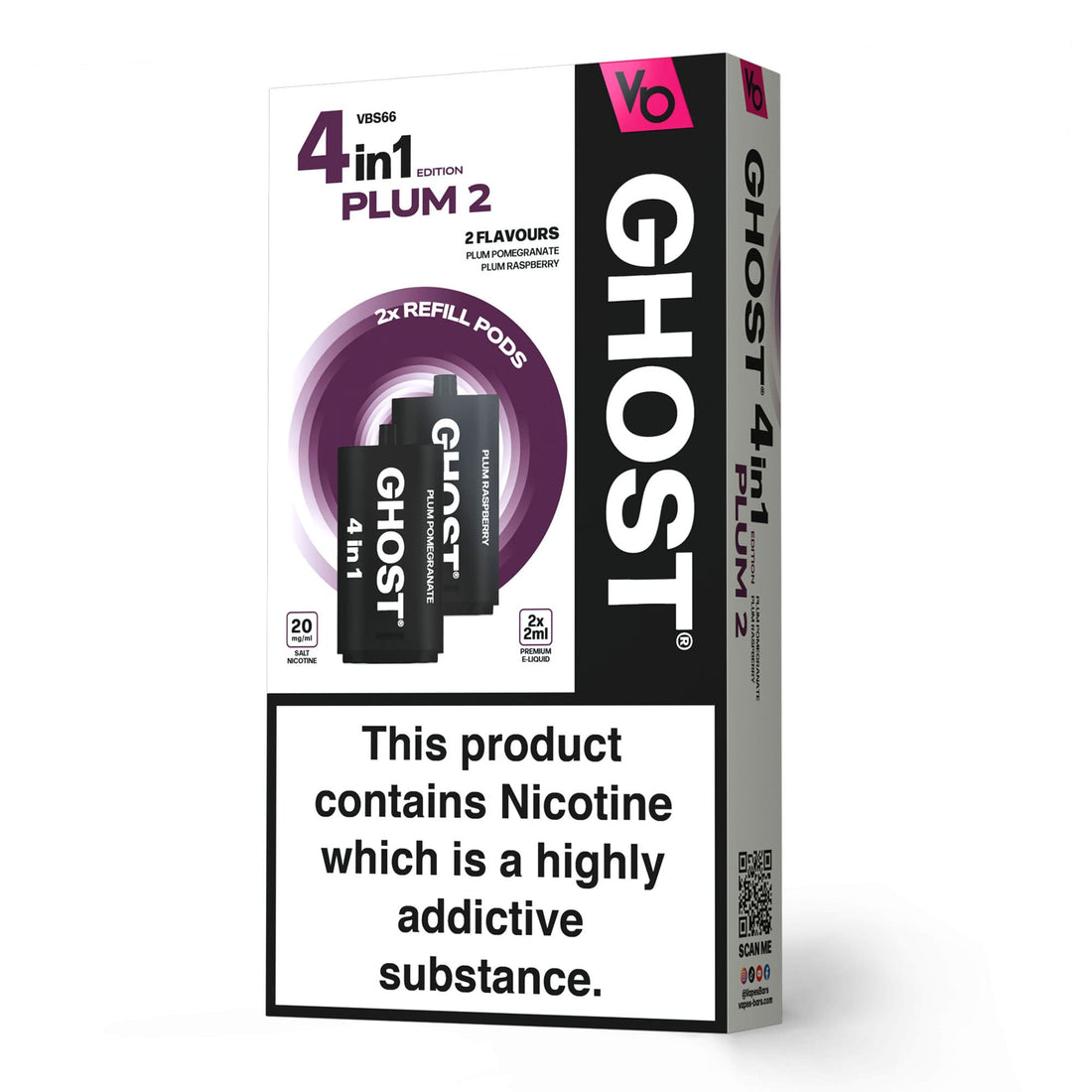 Ghost VBS66 4in1 Pre-filled pods