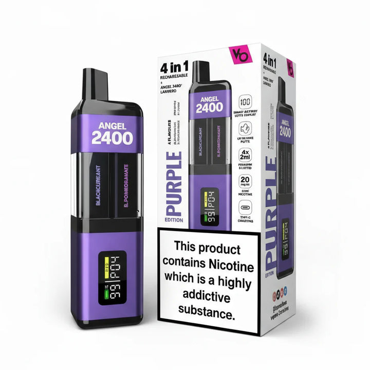Angel® 2400 VBS33 Reusable Vape Kit EU (20mg)
