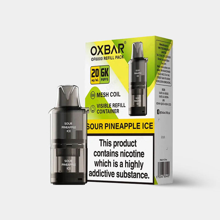 Oxbar® OF6000 Prefilled Pods