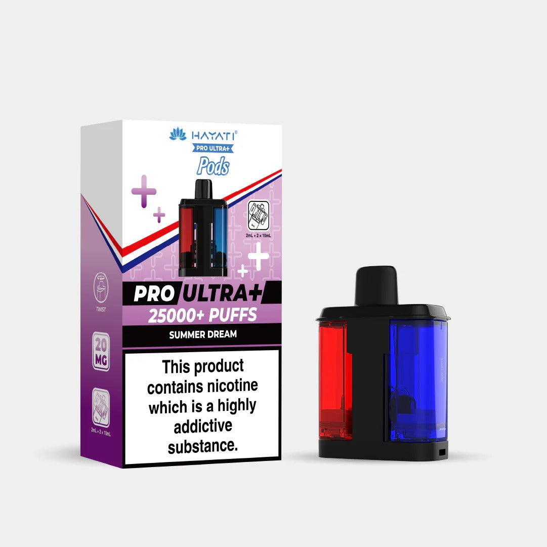 Hayati® Pro Ultra+ 25K Prefilled Pods