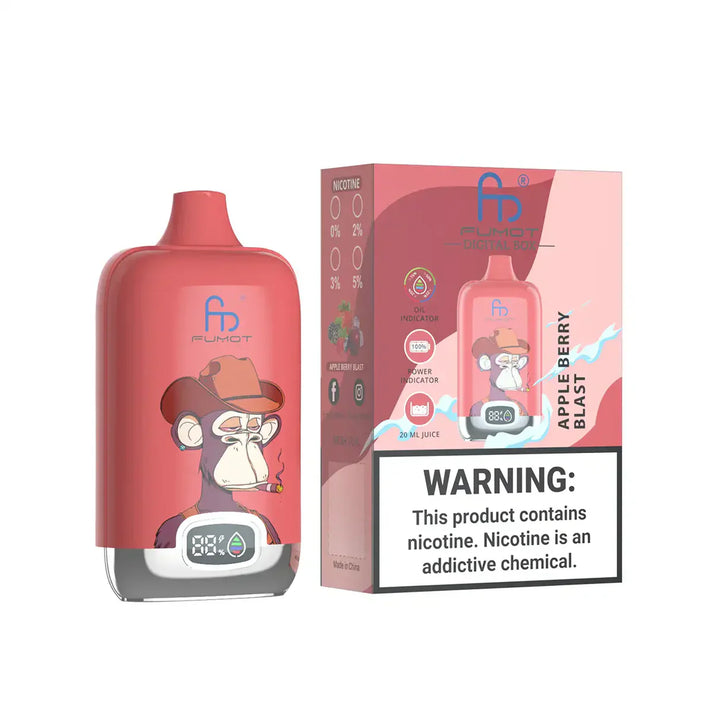 Fumot® RandM 12000 Digital Box Vape (20mg)
