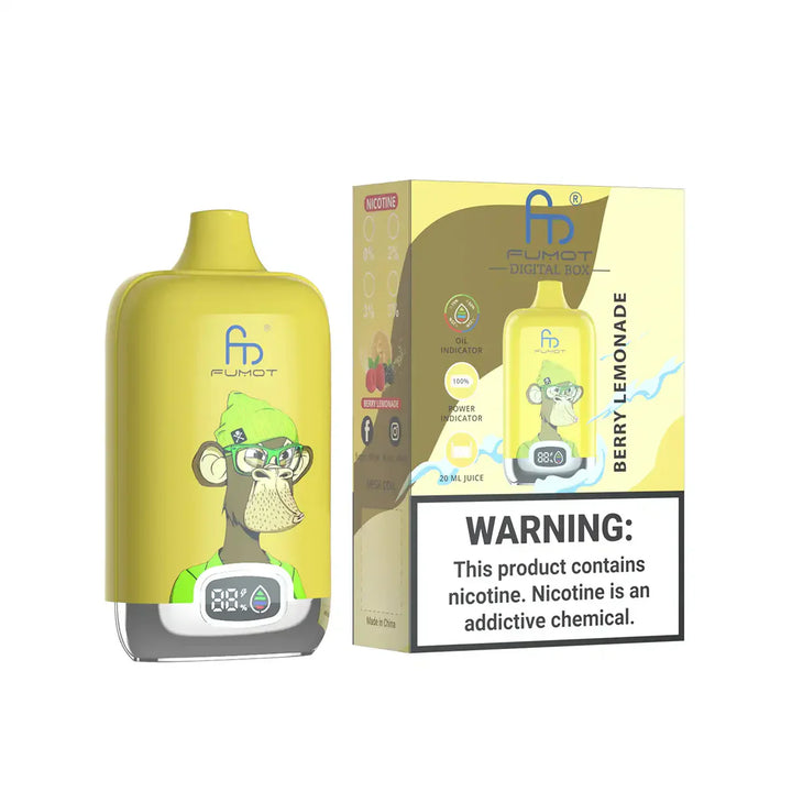 Fumot® RandM 12000 Digital Box Vape (20mg)