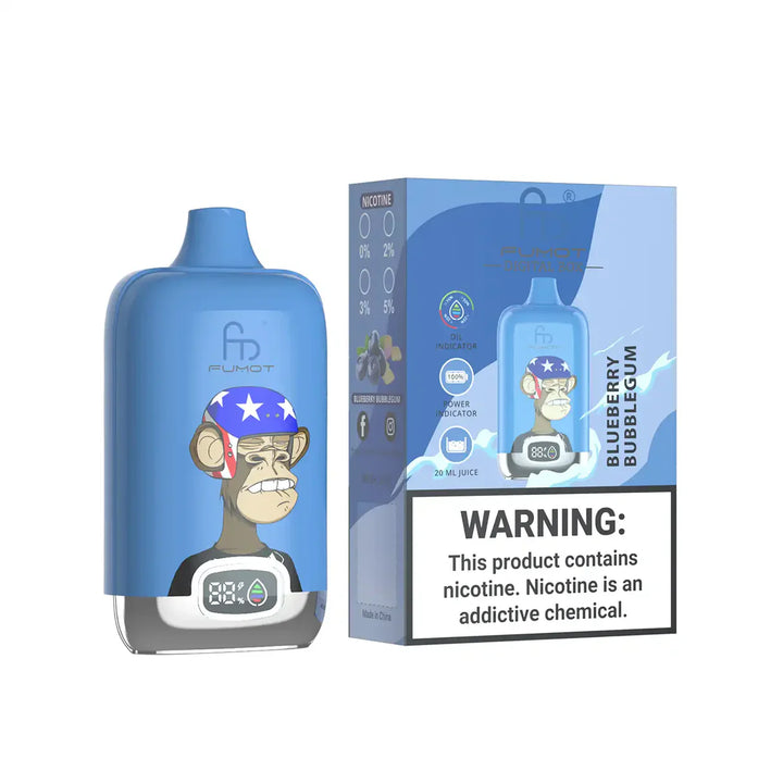 Fumot® RandM 12000 Digital Box Vape (20mg)