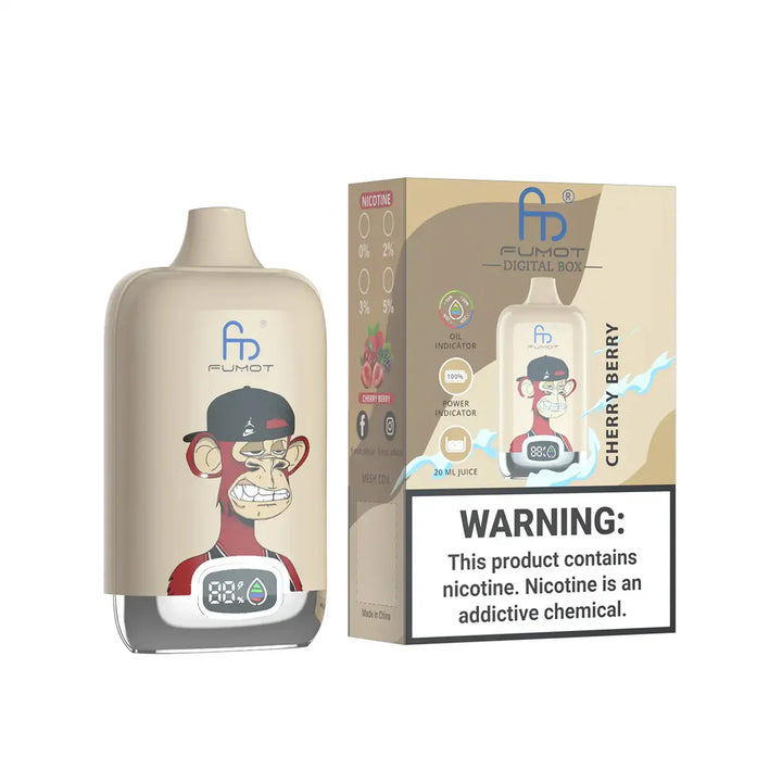 Fumot® RandM 12000 Digital Box Vape (20mg)