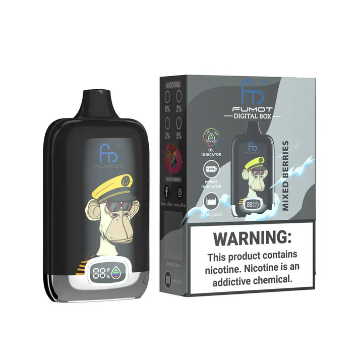 Fumot® RandM 12000 Digital Box Vape (20mg)